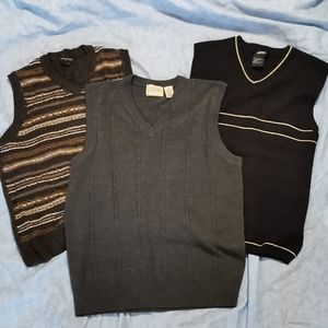 Knit sweater vests